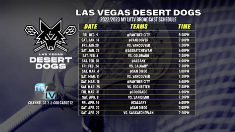 lv puppy|las vegas desert dogs schedule.